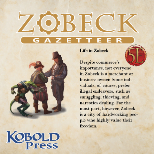 Zobeck Gazetteer (Shard Tabletop License Key) - Image 4