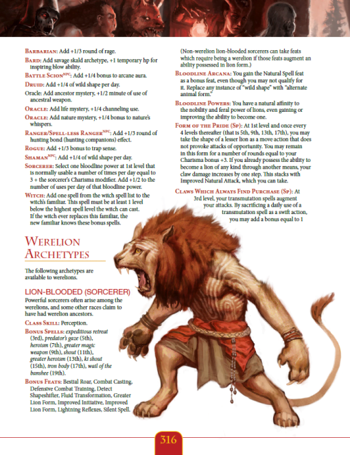 Advanced Races Compendium for Pathfinder RPG (PDF) - Image 5