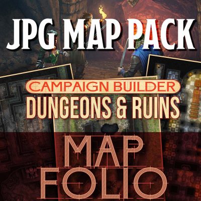 Campaign Builder: Dungeons & Ruins JPG Map Pack