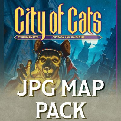 City of Cats Map Pack (20 JPGs for VTT)