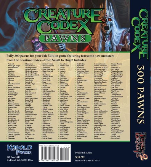 Creature Codex Pawns - Image 2