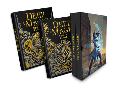 Deep Magic Vols. 1 & 2 (Limited Edition Hardcover Slipcase Set + PDFs)