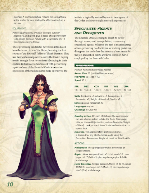 Demon Cults & Secret Societies: The Emerald Order for 5th Edition (PDF) - Image 3
