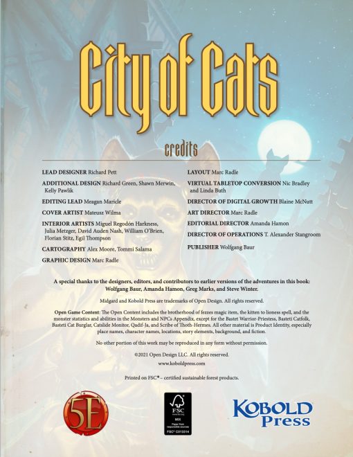 City of Cats for 5th Edition - Image 2