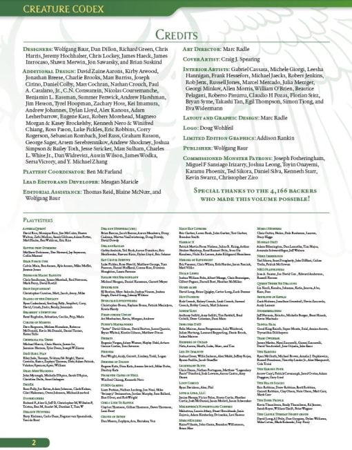 Creature Codex Pocket Edition (Softcover) - Image 2
