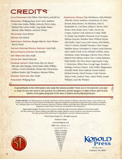 Deep Magic for 5th Edition (2018) - Image 9