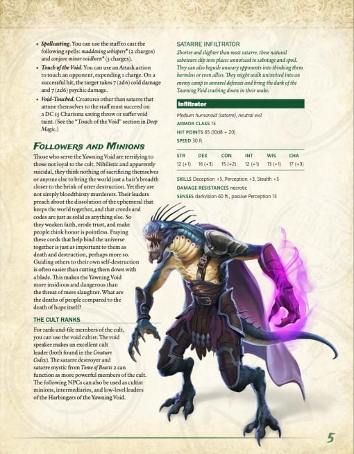 Demon Cults & Secret Societies: Harbingers of the Yawning Void for 5th Edition (PDF) - Image 3