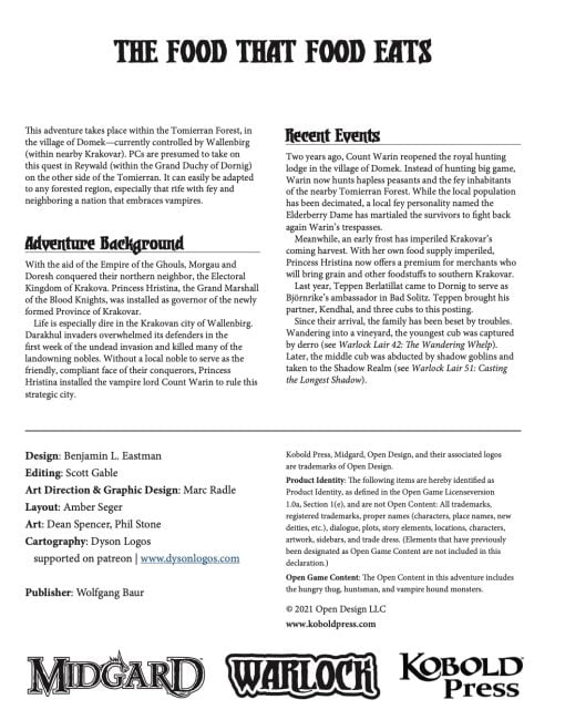 Warlock Lair 62: The Food that Food Eats (PDF) - Image 2