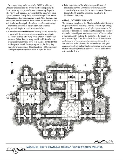 Warlock Lair 68: Laboratory of the Clockwork Chirurgeon (PDF) - Image 3