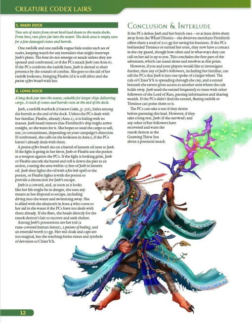 Creature Codex Lairs for 5th Edition (PDF) - Image 2