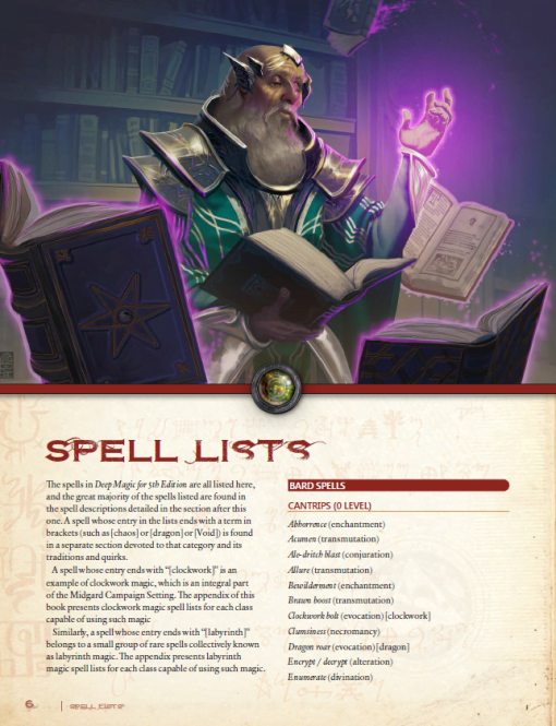 Deep Magic for 5th Edition (2018) - Image 3