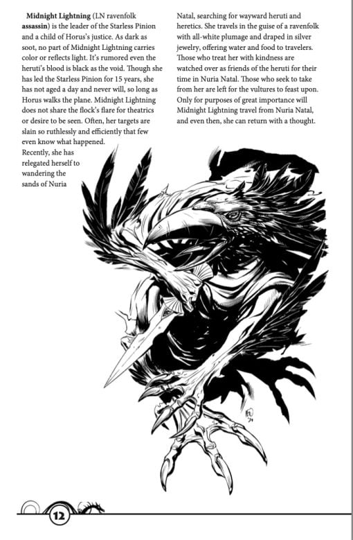 Warlock Patreon: Ravenfolk (PDF) - Image 3