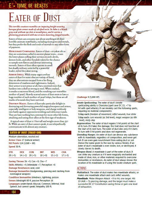 Tome of Beasts (2016) for 5th Edition (PDF) - Image 3