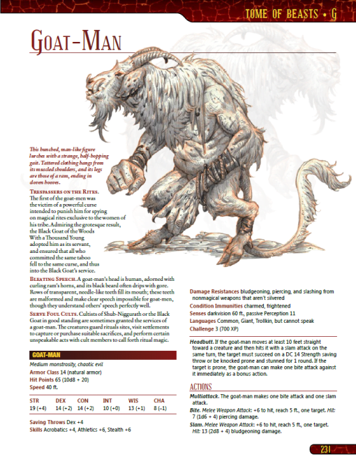 Tome of Beasts (2016) for 5th Edition (PDF) - Image 2