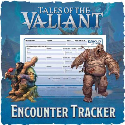 Tales of the Valiant: Encounter Tracker (PDF)