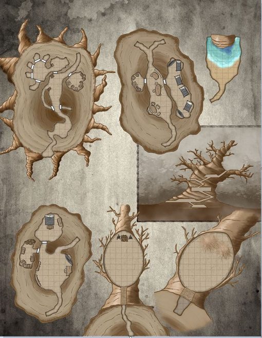 12 Peculiar Towers Map Pack (15 JPGs for VTT) - Image 2
