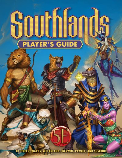 Southlands Player's Guide for 5th Edition (Shard Tabletop License)