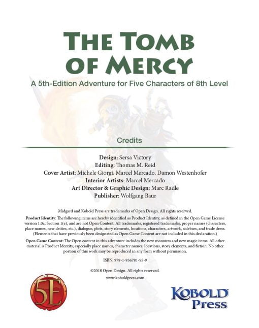 Tomb of Mercy for 5th Edition (PDF) - Image 2