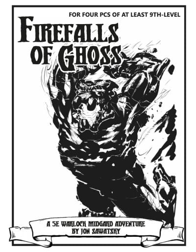 Warlock Lair 10: Firefalls of Ghoss (PDF)