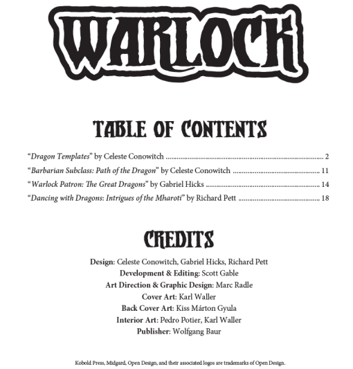 Warlock Patreon: Dragons (PDF) - Image 3