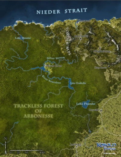 Map of the Arbonesse PDF
