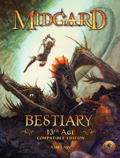 Midgard Bestiary: 13th Age RPG Compatible (PDF)