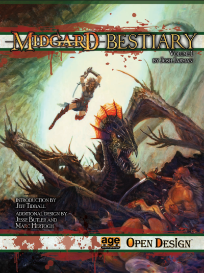 Midgard Bestiary Vol. 1 (AGE System) (PDF)