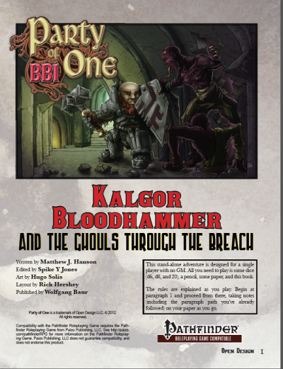 Party of 1: Kalgor Bloodhammer and the Ghouls through the Breach (PDF)