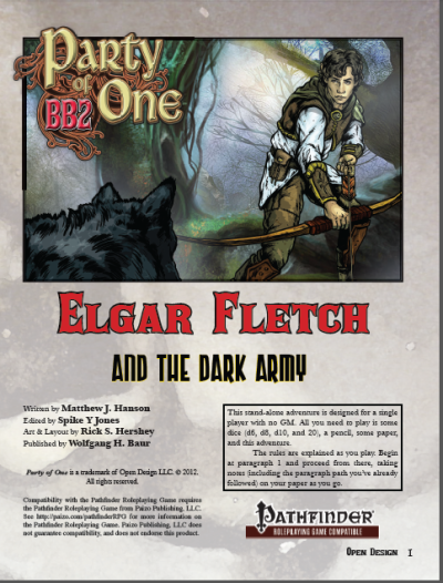 Party of 1: Elgar Fletch and the Dark Army (PDF)