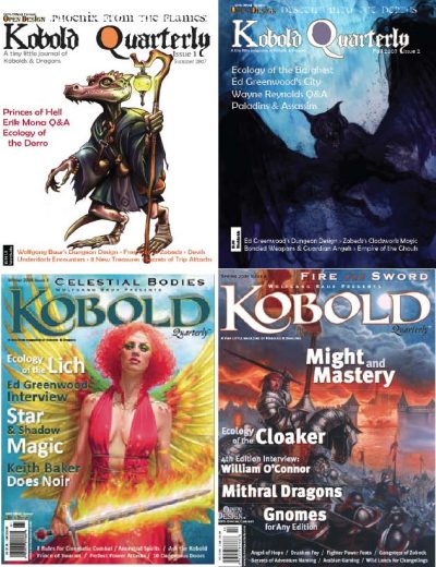 Kobold Quarterly Year 1 (Bundle) (PDF)