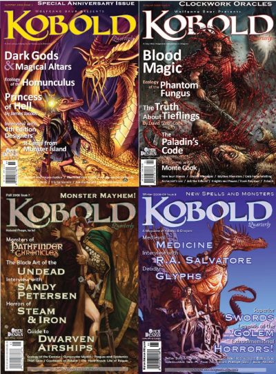 Kobold Quarterly Year 2 (Bundle) (PDF)