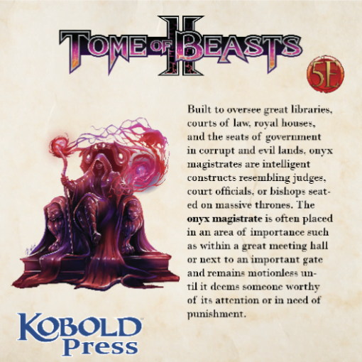 Tome of Beasts 2 (Shard Tabletop License Key) - Image 3