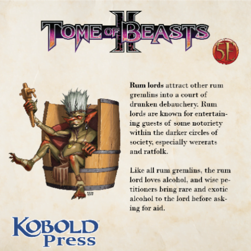 Tome of Beasts 2 (Shard Tabletop License Key) - Image 5